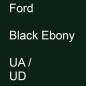 Preview: Ford, Black Ebony, UA / UD.